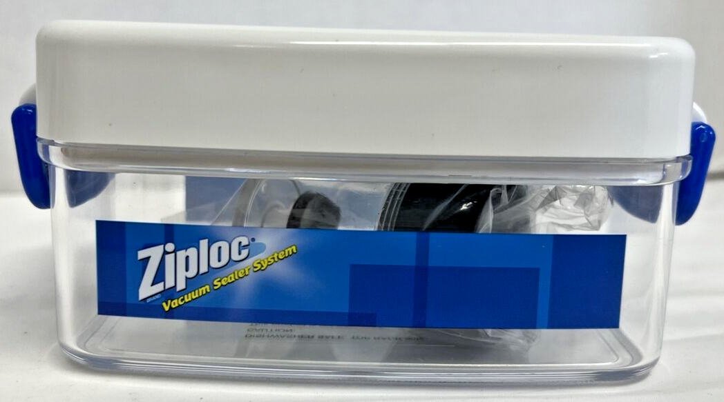 *New* Ziploc Vacuum Sealer System Canister NO Hose Attachment  Accessory - Main Image