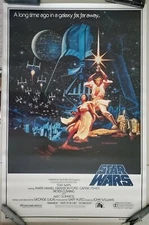 STAR WARS 15TH ANNIVERSARY STYLE B ROLLED 27X40 MOVIE POSTER 1993 HARRISON FORD