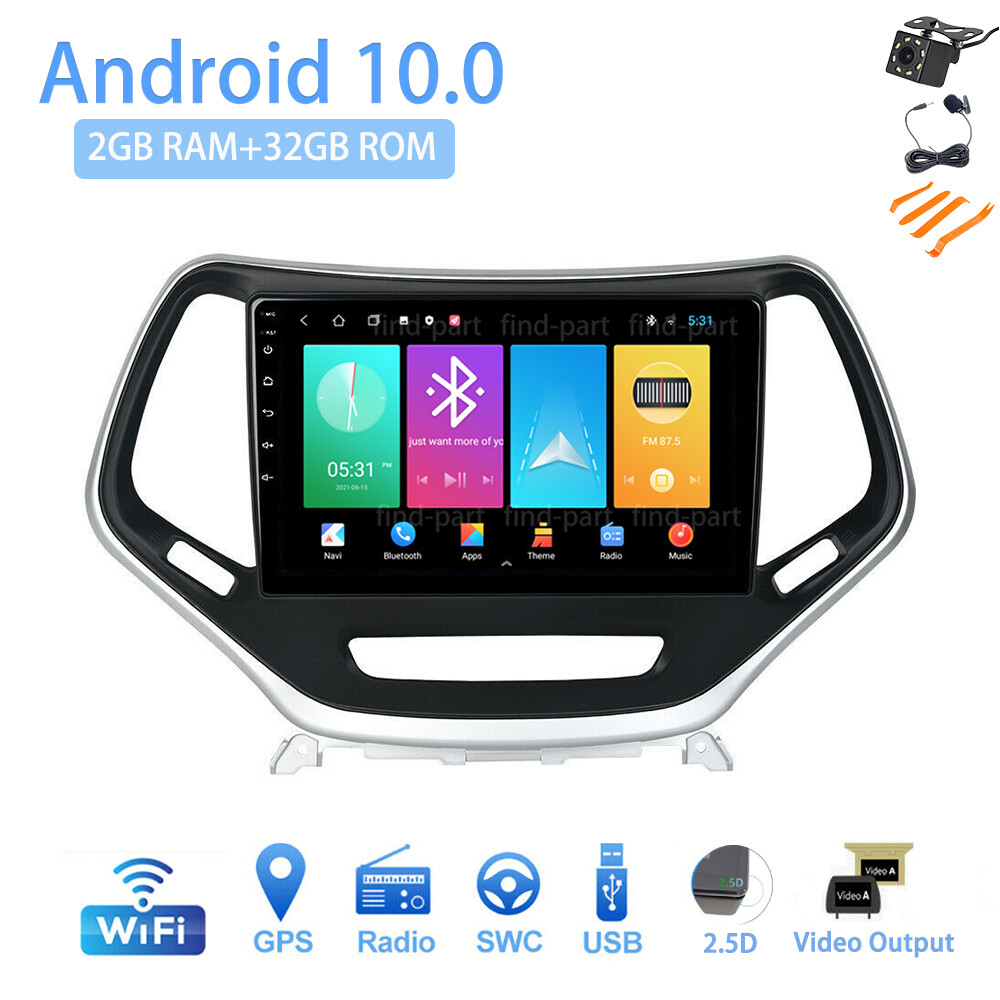 2016-2018 Jeep Compass Android 12 10.1