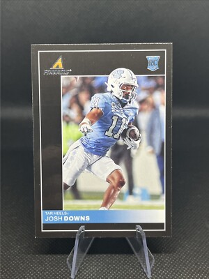 Josh Downs Pinnacle Rookie 2023 Chronicles Draft Picks Card Indianapolis Colts