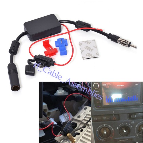 Car Antenna Signal Amplifier For Vehicle Truck SUV Audio Radio Stereo - Picture 6 of 9