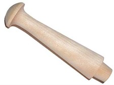 Jumbo Extra Large Shaker Pegs - Unfinished Hardwood Sanded Smooth Perfect for...