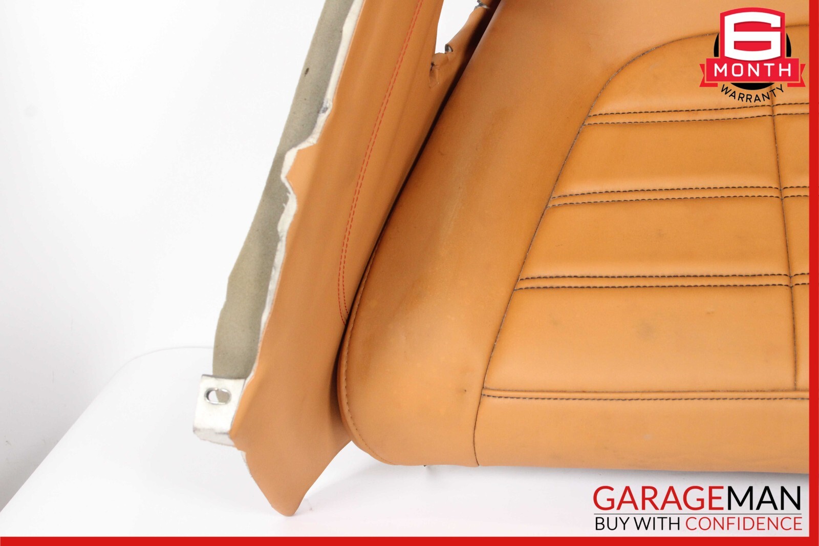 15-18 Ferrari California Rear Seat Bottom Section Cushion Cover Assembly Brown