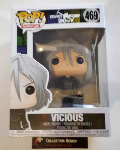 Funko Pop! Animation 469 Cowboy Bebop 20th Vicious Pop Vinyl Figure FU34686