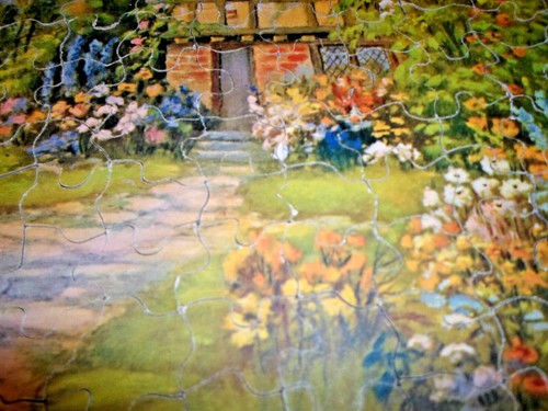 Complete Perfect Picture 400 Piece Puzzle Rustic Home & Garden Farm Lake Vintage - Picture 6 of 11