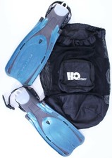 H2O Odyssey Platina Tusa U.S. Divers Fin SCUBA Snorkeling Fins Swim M-L DAS Blue