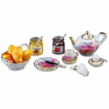 Dollhouse Miniature Reutter Breakfast Tea Set 1:12 scale C134 Dollys Gallery