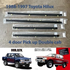 88-97 for Toyota Hilux 4D double cab LN107 outer door belt weatherstrip seal