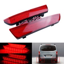 2x Rot LED Heckstoßstange Rücklicht Bremslicht für  Mercedes V-Klasse 2017 W447