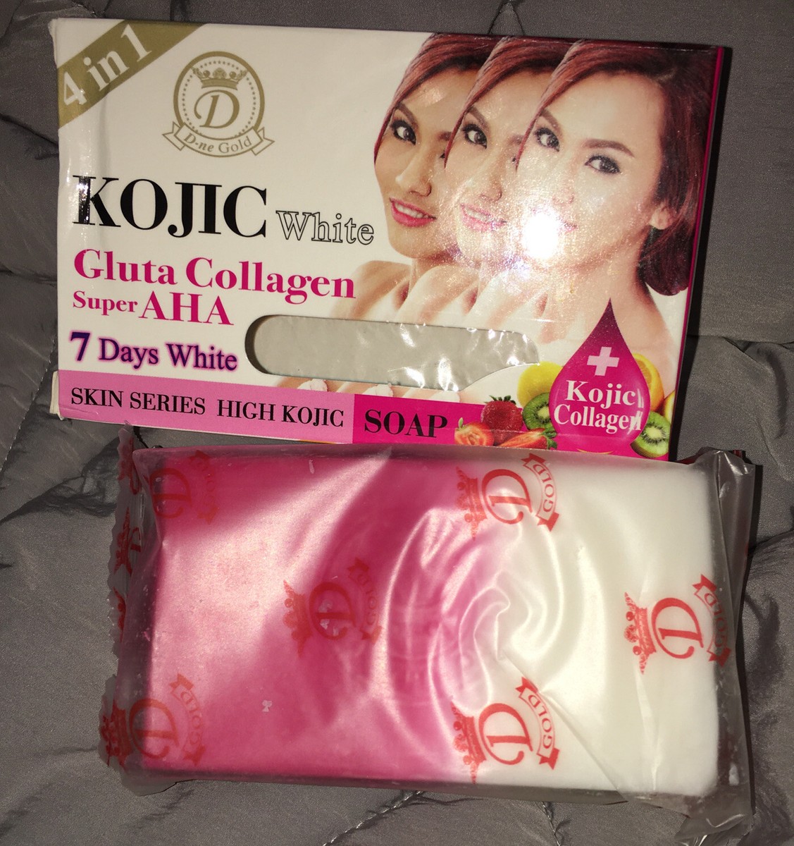 glutathione collagen soap testimoni Kogic White Gluta Super AHA 7/ Days White Result ORIGINAL 1pcs Size:Pack of 4 Collagen vs Glutathione — bulk-1-25-percent