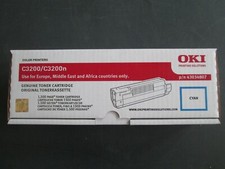 OKI 43034807 Toner cyan für C 3200 / 3200n 