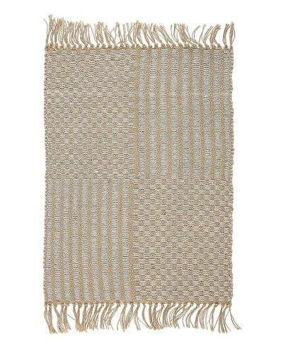 Jute Runner Rug 50 x 80 cm Beige ADABAG - Picture 4 of 6