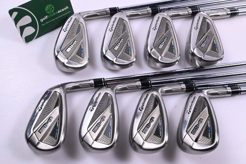 Taylormade SIM2 Max Irons / 4-PW+AW / Regular Flex KBS MAX MT 85 Shafts - Picture 2 of 7