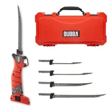 Bubba Pro Series Lithium-Ion Electric Fillet Knife with Non-Slip Grip Handle,...