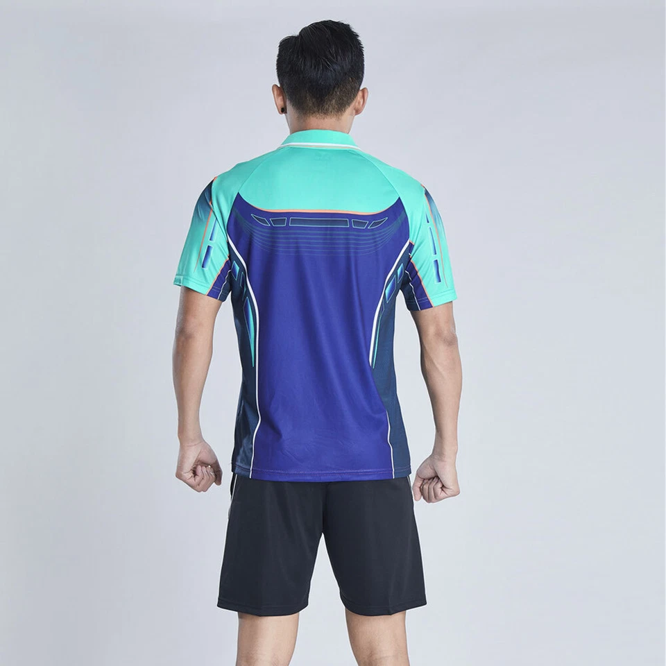 Nuevo Butterfly Tenis de Mesa Camiseta y Pantalones Cortos Traje Deportivo Secado Rápido Adulto Niño Foto 3 de 4