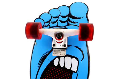 Santa Cruz Skateboard Screaming Foot Cruzer OJ III Wheels 32in x W9.4 in - Imagen 11 de 15