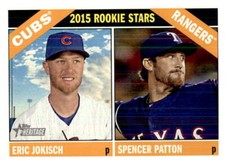 Eric Jokisch/Spencer Patton 2015 Topps Heritage Rookie Stars Card #233