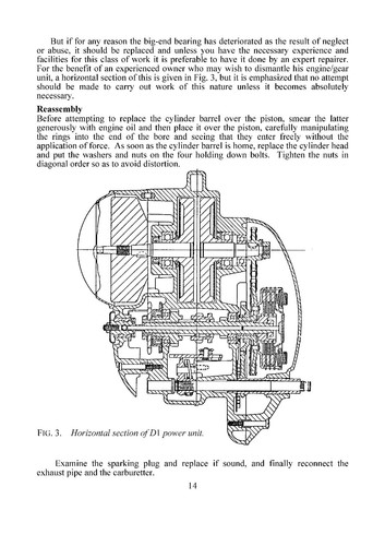 BSA Owners Instruction Manual D1 125cc Bantam - Bild 7 von 12