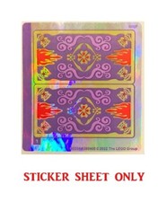 LEGO 43208 - Disney Princess - Jasmine and Mulan s Adventure - STICKER SHEET