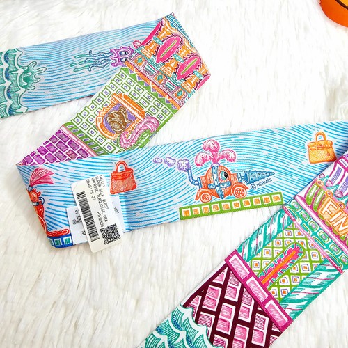 HERMES 🎁GIFTABLE TWILLY VARIETY DESIGNS COLORS BUY MORE SAVE MORE! - Picture 4 of 48