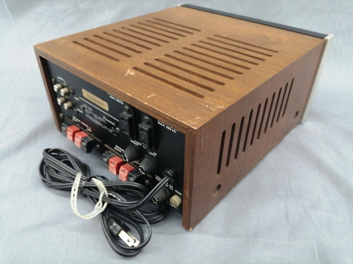 Sansui BA-100 パワーアンプ SANSUI BA-100 Power Amplifier Vintage Working | eBay