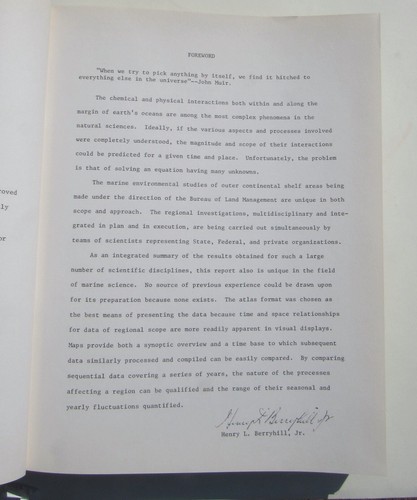 1975 Environmental Studies, South Texas Outer Continental Shelf - BLM Report - Picture 6 of 17