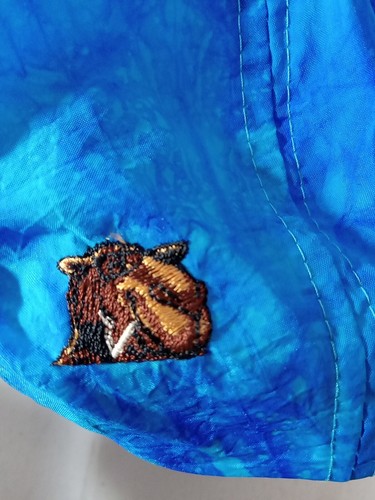 Vintage NOS 2 Pack Camel Smooth Character Hat Snapback Blue Tie Dye Joe Nylon - Picture 7 of 7