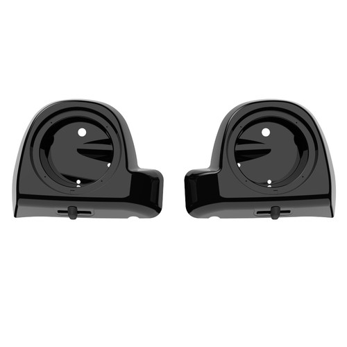 Vainas de altavoces Rushmore negras árticas para 2014+ Harley 6,5" carenados con ventilación inferior - Imagen 3 de 5