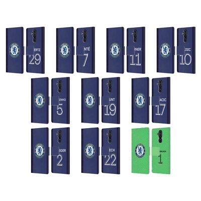 CHELSEA FOOTBALL CLUB 2020/21 PLAYERS HOME KIT GROUP 1 LEATHER BOOK CASE NOKIA