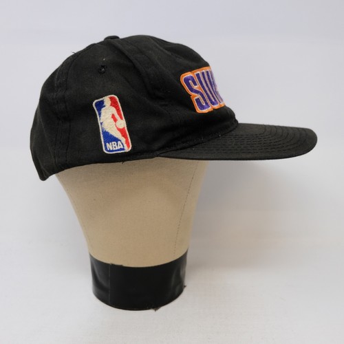 Rare Vintage STARTER Charles Barkley #34 Phoenix Suns Snapback Hat Cap 90s Black - Picture 7 of 10
