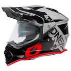 O'Neal SIERRA V.23 Grey / Black / Red Helmet XXL - 0818-016