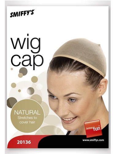 Mens & Womens Wig Cap Halloween Fancy Dress Costume Wig Cover Accessory - Picture 2 of 7