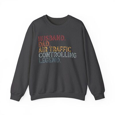 Air Traffic Controller Sweatshirt Gifts Crew Neck Long Sleeve Shirt Men Unisex