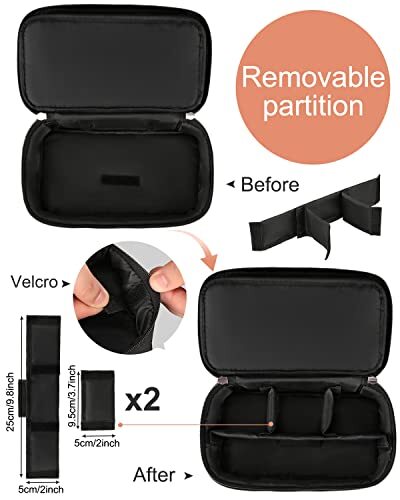 Barber Tool Bag Case Trimmer Travel Storage Organizer for Hair Cutting Supplies - Picture 6 of 7