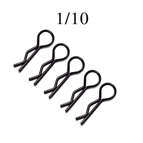 Silver Steel Body Shell Clip Pins Pack of 100 for RC HSP 1/10 1/8 Cars - Picture 9 of 23