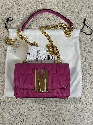 ショルダーバッグ・ポシェット MOSCHINO COUTURE Woman Shoulder bag Fuchsia 74328202 1206 Moschino Couture Logo