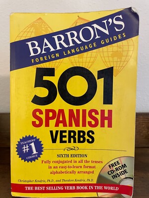 Barron's 501 Verbs Ser.: 501 Spanish Verbs by Theodore Kendris and...