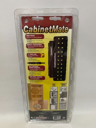 Lot (2) Milescraft 1316 Cabinet Mate Shelf Pin Drilling Jig Brand New - Picture 3 of 3