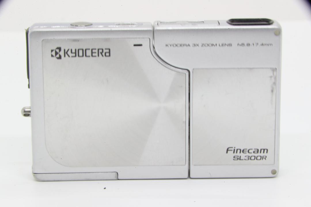 KYOCERA Finecam FINECAM SL300R silver digital camera English KYOCERA Finecam FINECAM SL300R silver digital camera English