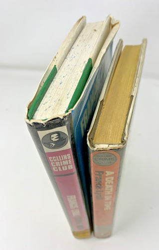 2 x Francis Lyall HB Collins Crime Club Bundle Flying High / A Death in Time - Picture 4 of 13