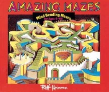 Amazing Mazes: Mind Bending Mazes for Ages 6-60 - Paperback - ACCEPTABLE