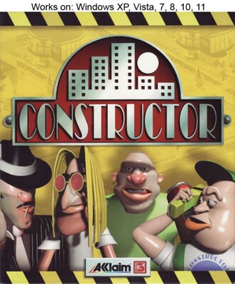 Constructor PC Game 1997 Acclaim Windows 10 11
