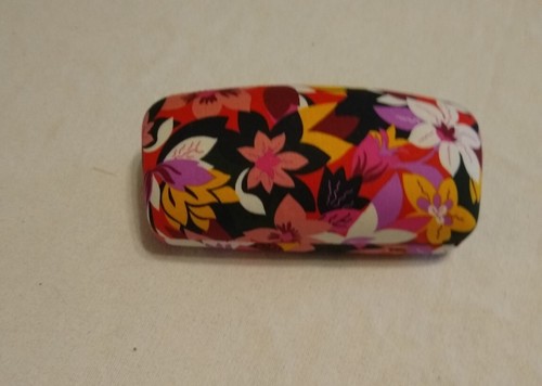 Vera Bradley Rosa Floral Hard Glasses Case New without Tags