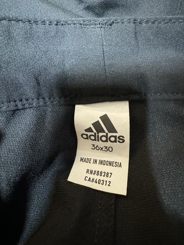 Adidas Men's Golf Pants 'Black' GU2676 size 36/30 - Picture 7 of 9