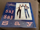 PAUL McCARTNEY/MICHAEL JACKSON Say Say Say 12” Single 3 Track Sealed