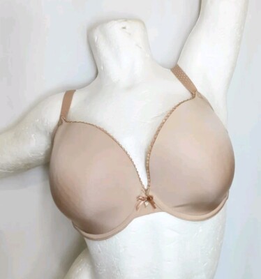 Cleo by Panache 7196 Women's Neve Molded Plunge Bra Beige
