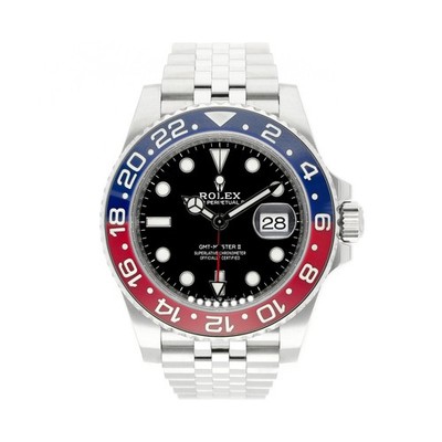 ROLEX GMT-MASTER II 40 REF. 126710BLRO PEPSI EDELSTAHL 2022 FULL SET 