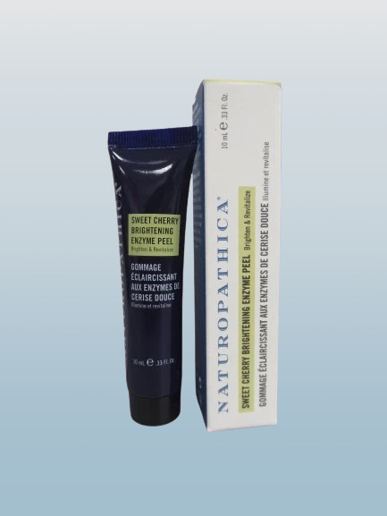 NATUROPATHICA SWEET CHERRY BRIGHTENING ENZYME PEEL 0.33 OZ BOXED LOT OF 10
