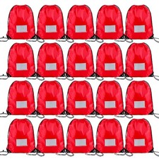 20 Pcs Drawstring Bags,Bulk Draw String Backpack, Cinch Bag Sackpack for Trav...