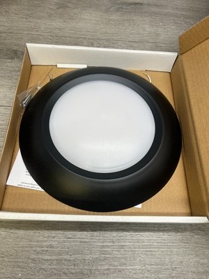 Craftmade X9011-FB-LED X90 LED 11.25 inch Flat Black Flushmount Ceiling Light